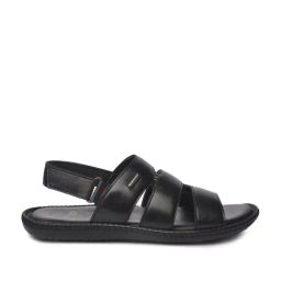 Soleveda by Buckaroo Men's MAKSIM Black Back Strap Sandals-picture-6