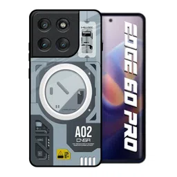 QRIOH Unisex Motorola Edge 60 Pro Abstract Modern Technology Shockproof Glass Back Case-picture-19