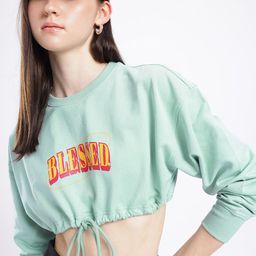 glitchez Cool Swag Printed Cotton Terry Oversized Cropped Sweatshirt-image-66