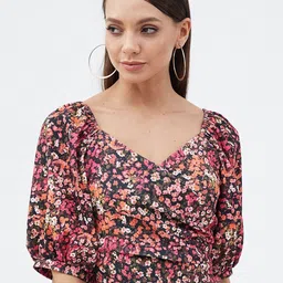 Harpa Floral Print Blouson Top-picture-34