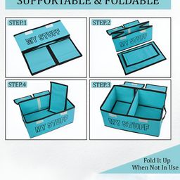Aura Green Set of 3 Regular Drawer Organiser Organisers image 5