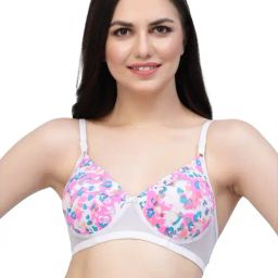 Cukoo Pink Printed Padded Everyday Bra-image-51