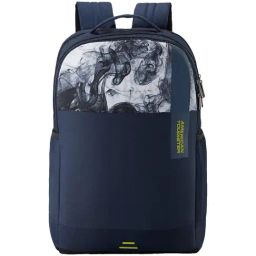 American Tourister Spin 29 Ltrs Navy Blue Medium Laptop Backpack-image-10