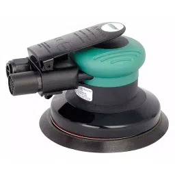 SPEEDAIRE Air Orbital Sander 5 inch Adhesive-Backed 3/32 inch Orbit, 31XG60-22