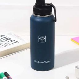 The Indus Valley Navy Stainless Steel Vaccum Insulated Double-Walled Bottle Flask (1 L)-35