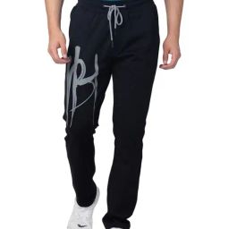 Being Human Regular Fit Mens Track Pant-Black-image-42