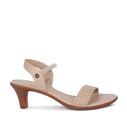 Bata Women's Beige Ankle Strap Sandals-image-26