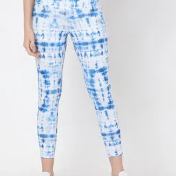 SILVERTRAQ Blue Tie - Dye Leggings-image-26