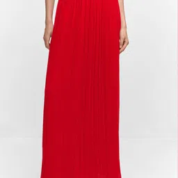 MANGO Accordion Pleated A-Line Maxi Skirt-image-52