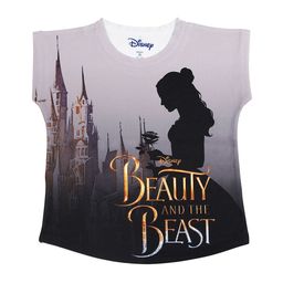 Disney by Wear Your Mind Girls Grey Printed Top-image-65