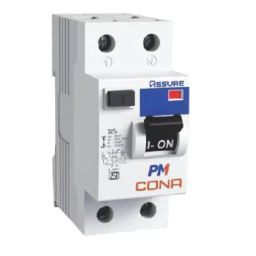 Cona Nssure Double Pole Residual Current Circuit Breakers 25A Sensitivity 30 mA, 24625-13