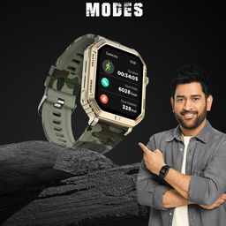 Fire-Boltt Commando 1.96" HD Display SmartWatch with Bluetooth Calling & DIY Watch Face image 3
