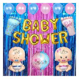 Puchku Baby Shower Props for Photo-Shoot Decoration Kit - Pack of 39-image-93
