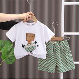POP STREET KIDS Boys Round Neck T-shirt With Shorts-image-45
