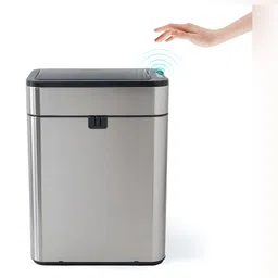 The Better Home White & Grey Automatic Smart Sensor Dustbins With Lid 40 L image 2