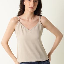 RAREISM Women Grey Solid Slip-10