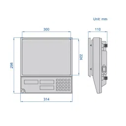 Insize Counting Scale 3 Kg Capacity, 8107-3 image 2