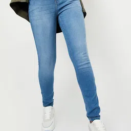 max Women Regular Fit Mid-Rise Heavy Fade Jeans-image-35