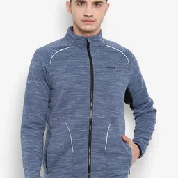 Alcis Men Blue Solid Sporty Jacket-image-24