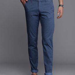 Louis Philippe Sport Men Slim Fit Low-Rise Trousers-picture-9