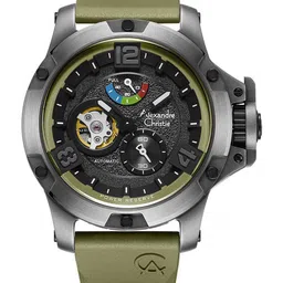 Alexandre Christie Men Titanium Dial & Straps Automatic Motion Powered Watch 6295MPRTPBAGN-image-75