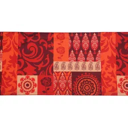 PENTADECO Red Printed Table Runner image 4