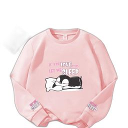 Joggers Park Kids-Unisex Pink Cotton Sweatshirts-image-105