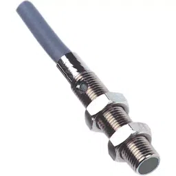 RS PRO Inductive Barrel-Style Proximity Sensor M5x0.5 0.8 mm Detection PNP 10-30 V DC, 2066127-15