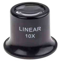 RS PRO Magnifier, 10X x Magnification, 25mm Diameter Model No 1368106-22