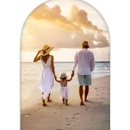 Art Street Black and White 1 Piece Oval Wall Photo Frames-17