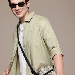 WROGN Opaque Pure Cotton Casual Shirt-image-85