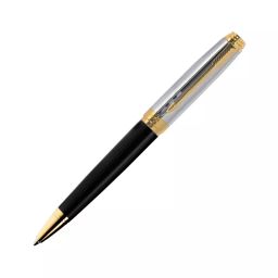 Parker AMBIENT Gold Plated Deluxe Black GT Ball Pen (Blue), 8901198631057-image-10