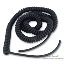 VOLEX RETRACTILE CORD 4 CONDUCTOR 23AWG 4FT 300V, 6415-image-29