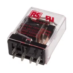 RS PRO Power Relay PCB Mount 110 V AC Coil 15A Switching Current Model No. 4500217-12