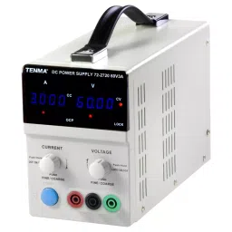 TENMA BENCH POWER SUPPLY, 1-CH, 60V, 3A, PROG, 72-2720-42