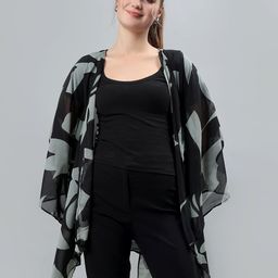 ETRAANA Women Printed Shrug-51