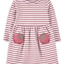 Carter's Apple Jersey Dress - Pink-image-28