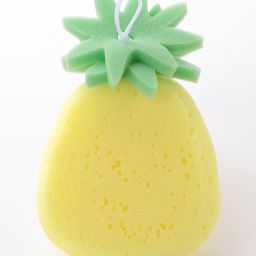 Pear Shaped Bath Sponge - Yellow-image-3