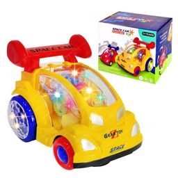 FunBlast Transparent Gear Car Toy with Flashing Lights and Music  1 Pc Random Color-27