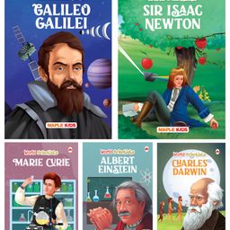 World Scientists Set of 5 Books Illustrated - English-68