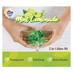 diy science DIYScience Mint Lemonade 2-in-1 Slime Kit - Multicolour image 2