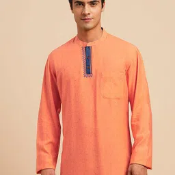 Arch element Men Embroidered Thread Work Kurta-image-22