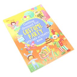 om books international Getting Dressed for Costume Party - Sticker Activity Books image 5