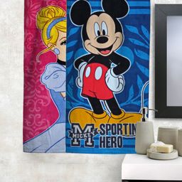 Disney Set of 2 350 GSM Bath Towels-51