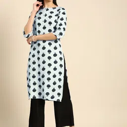 Anouk Floral Printed Kurta-14