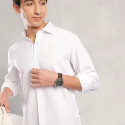 Nautica Solid Slim Fit Shirt-image-65