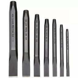 PROTO Cold Chisel Set Steel Not Tether Capable, J86B (Set of 7 pcs)-91