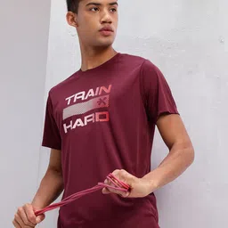 HRX by Hrithik Roshan Printed Rapid-Dry Training T-shirt-image-48