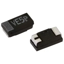 Vishay Tantalum Capacitor Surface Mount 35 V DC 100 nF Capacitance, TMCUA1V104KTRF (Pack of 20)-picture-37