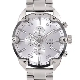 DIESEL Men Spiked Dial & Stainless Steel Straps Analogue Watch DZ4677I-image-51